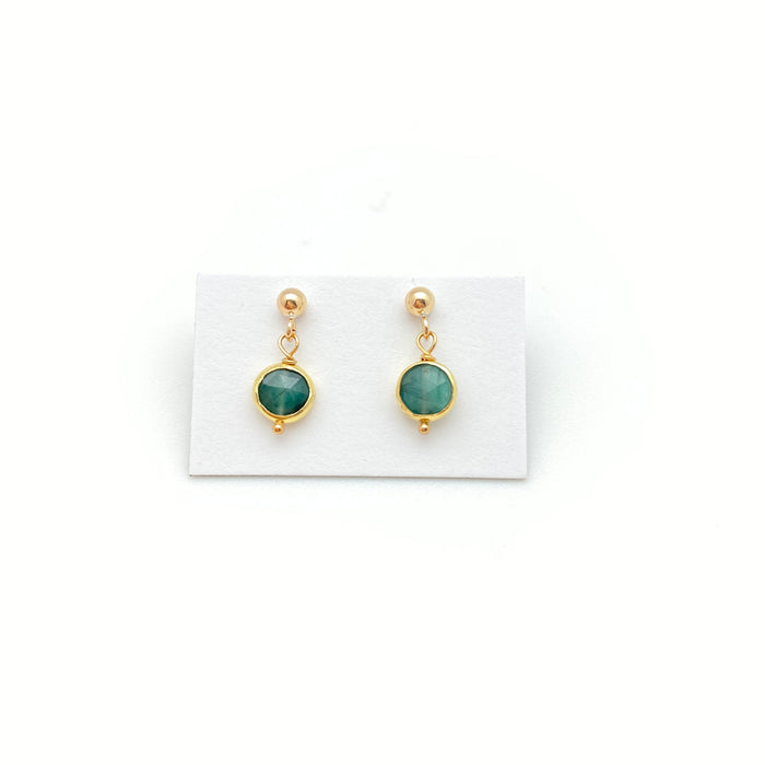 Caitlyn Earrings - Emerald