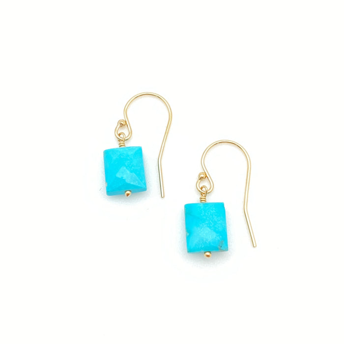 Laura Earrings - Turquoise (Natural)